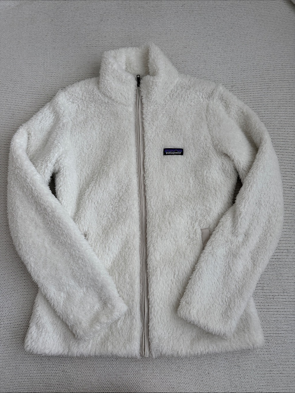Patagonia Los Gatos Full Zip Jacket White Size Medium